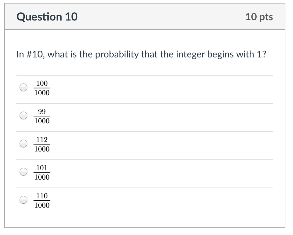 solved-10-lf-an-integer-between-1-and-1000-inclusive-is-chegg