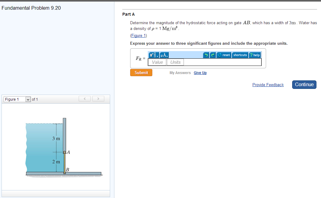 Solved Determine The Magnitude Of The Hydrostatic Force | Chegg.com