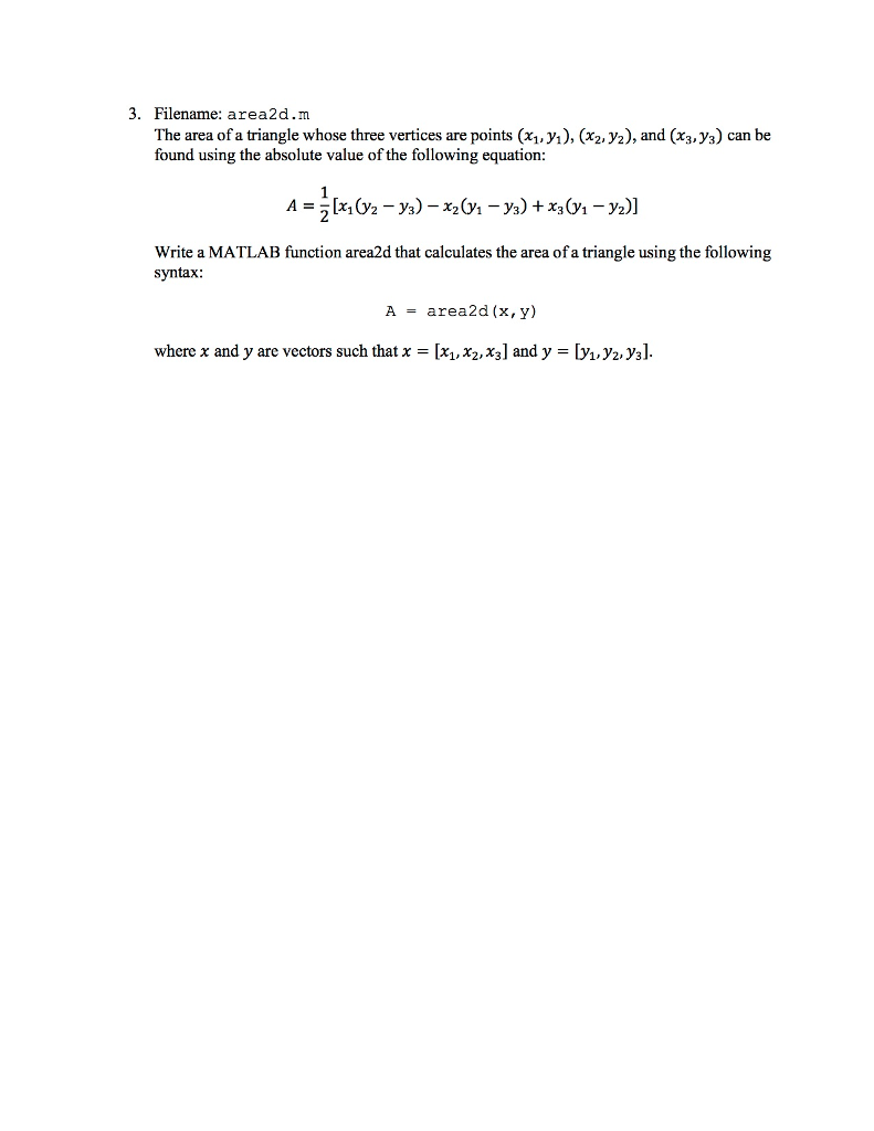Solved For each of the problems in this lab assignment, | Chegg.com