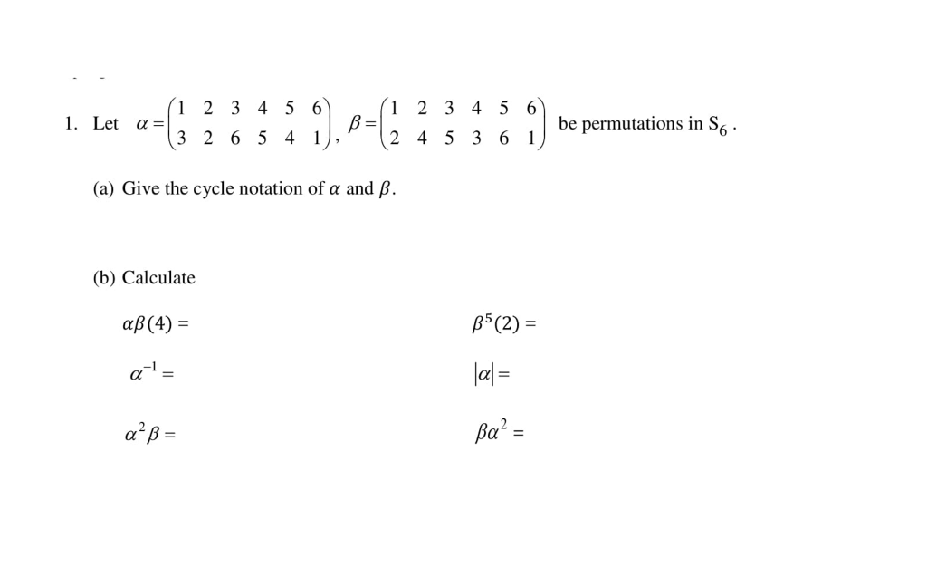 Solved 1 2 34 5 6 3 2 6 5 4 1)."2 12 3 4 5 6' 2 4 536 1 I. | Chegg.com