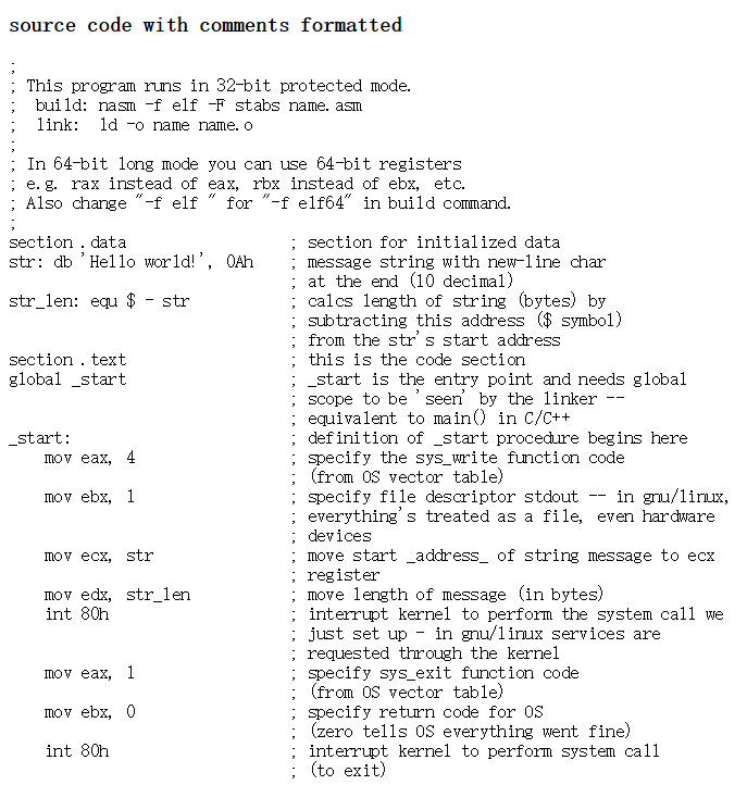 Write a bash program to format the comments in an