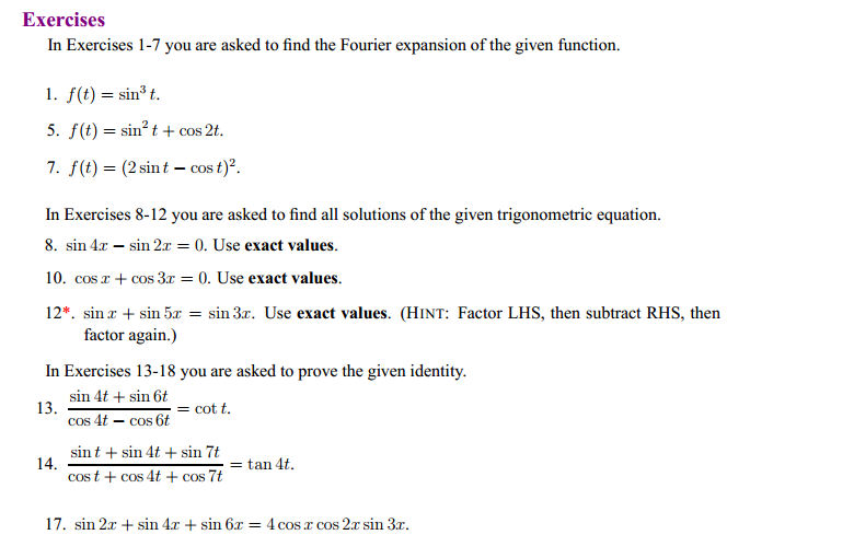 Solved Please solve all of the following. Show all work. | Chegg.com