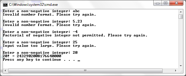 Solved Create a C# console application for the follow | Chegg.com