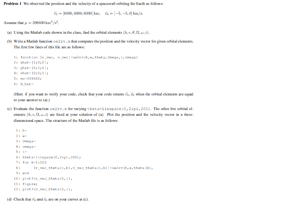 We observed the position and the velocity of a | Chegg.com