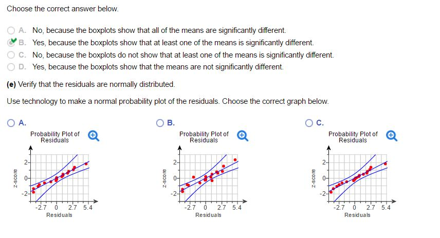 Solved Just need the answer to e on which graph to chose ad | Chegg.com