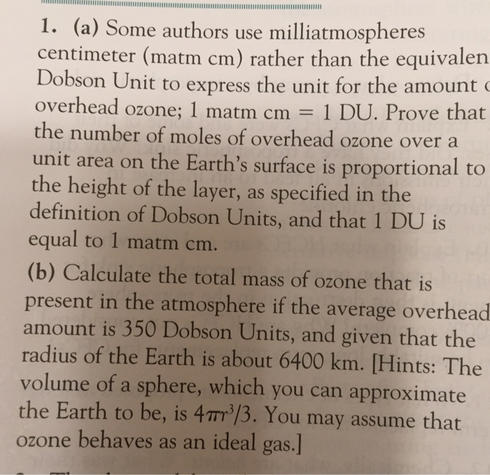 Some authors use milliatmospheres centimeter (matm