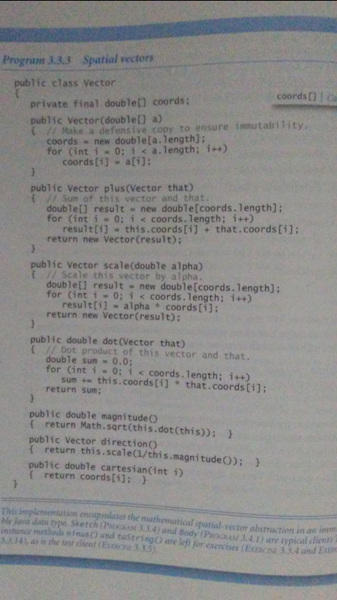 Solved I need help solving 3.3.6 in Java. I will upload the | Chegg.com