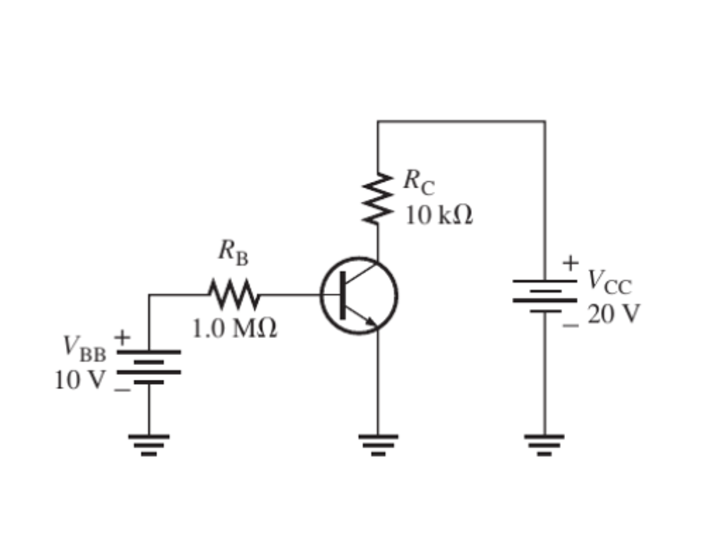 Solved 1) Compute the Q point (IC, IB, and VCE) for the | Chegg.com