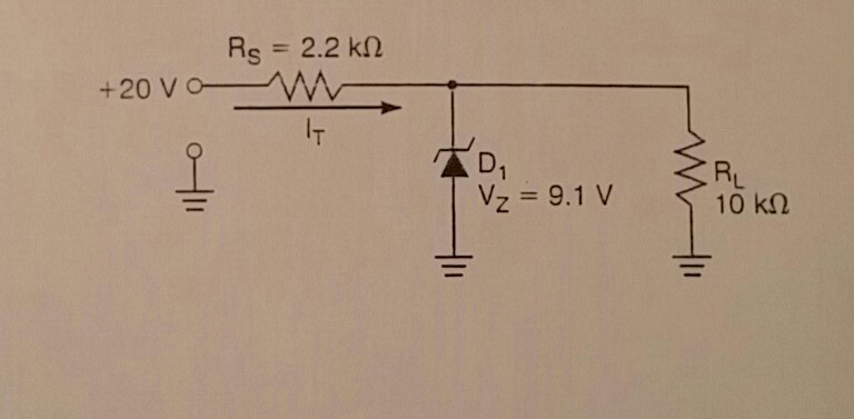 Solved For The Zener Diode D1 Shown In The Figure, Determine | Chegg.com