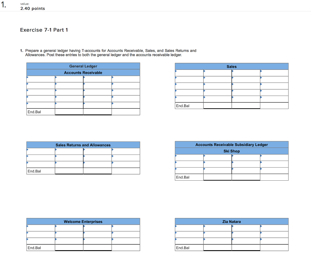 debit credit accounting exercises