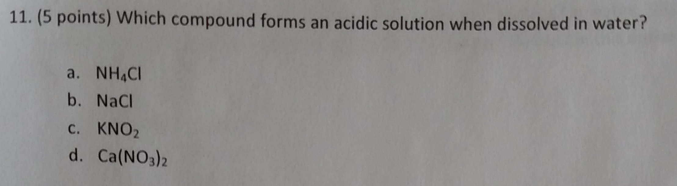 solved-which-compound-forms-an-acidic-solution-when-chegg