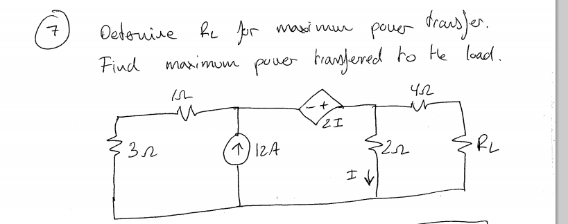 Solved Determine RL for maximum power transfer. Find maximum | Chegg.com