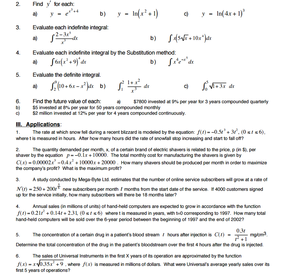 find-y-for-each-y-e-x-3-4-y-ln-x-2-1-y-chegg