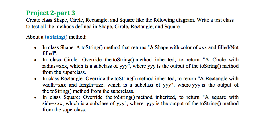 Solved NEED PART 3 & PART 4. JAVA CODE There was a typo in | Chegg.com