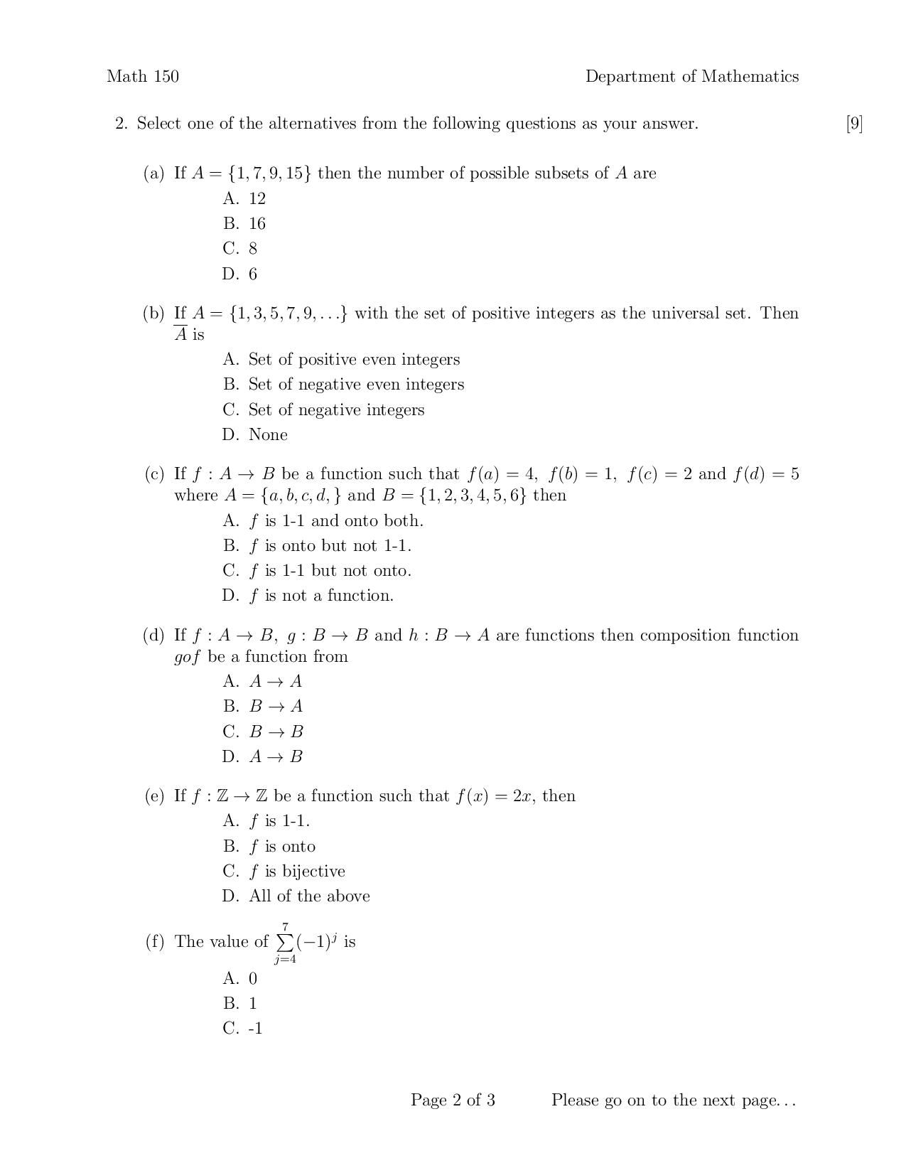 Solved 1. State Whether The Following Statements Are True Or | Chegg.com