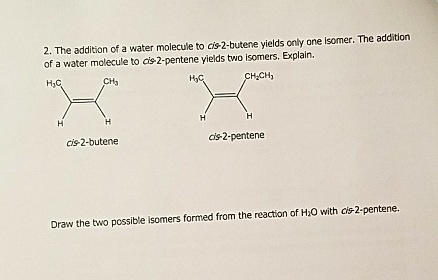 Cis 2 Pentene