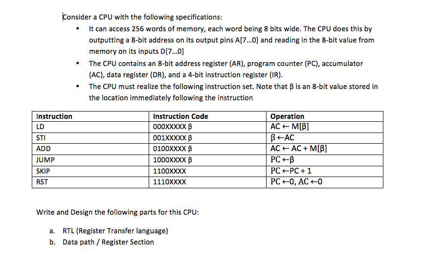 Cpu bits