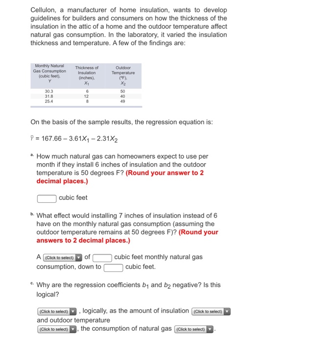 Solved Cellulon A Manufacturer Of Home Insulation Wants To Chegg