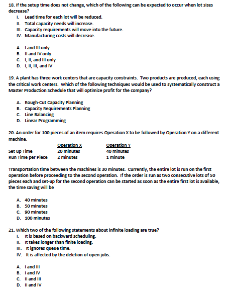 Questions 15-16 are based on the following | Chegg.com