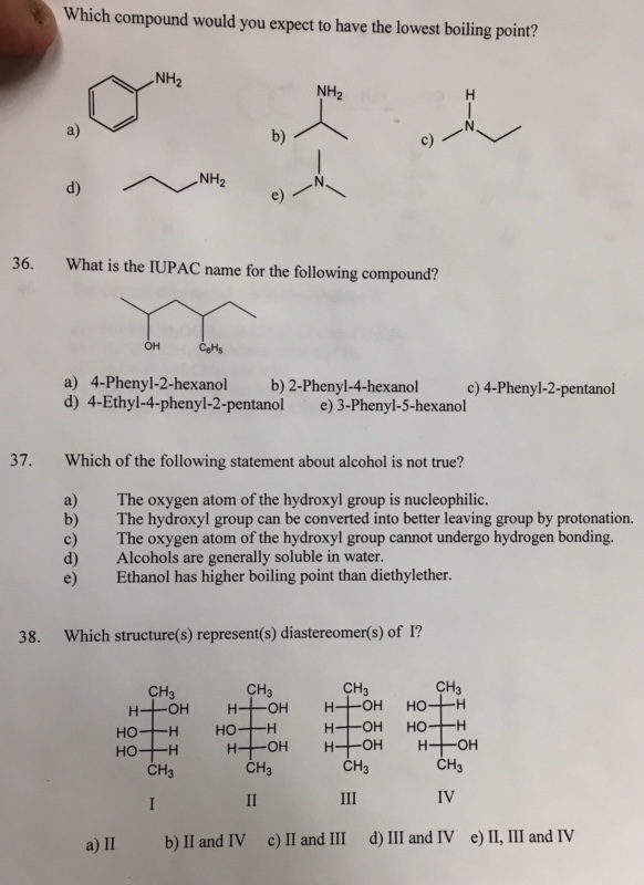 solved-which-compound-would-you-expect-to-have-the-lowest-chegg