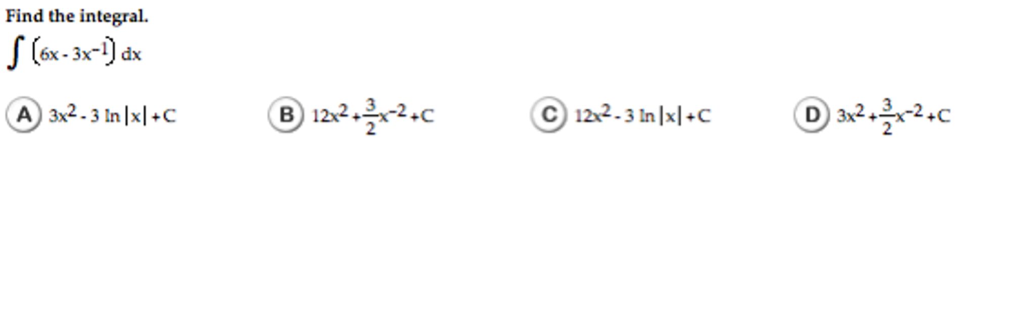 integral 2x 2 )( x 2 2x 6 3 dx