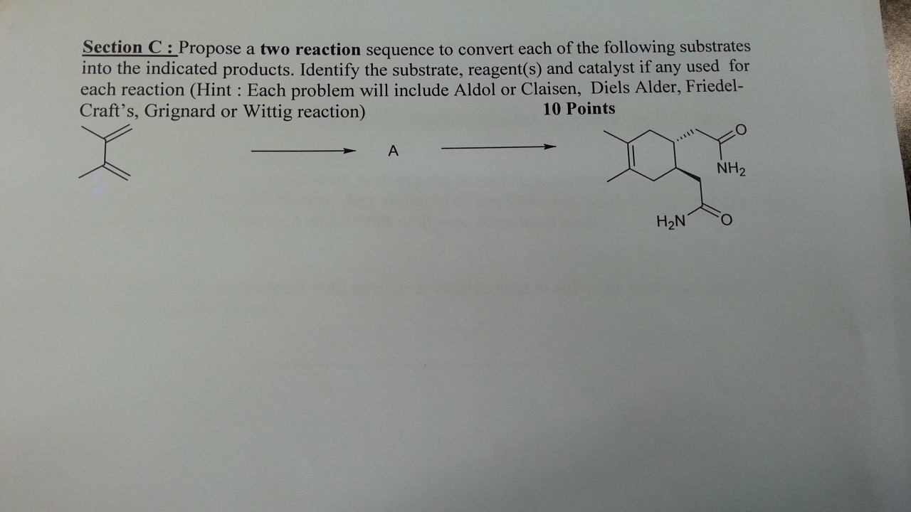 Solved Propose A Two Reaction Sequence To Convert Each Of | Chegg.com