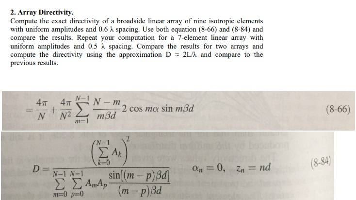 2-array-directivity-compute-the-exact-directivity-chegg