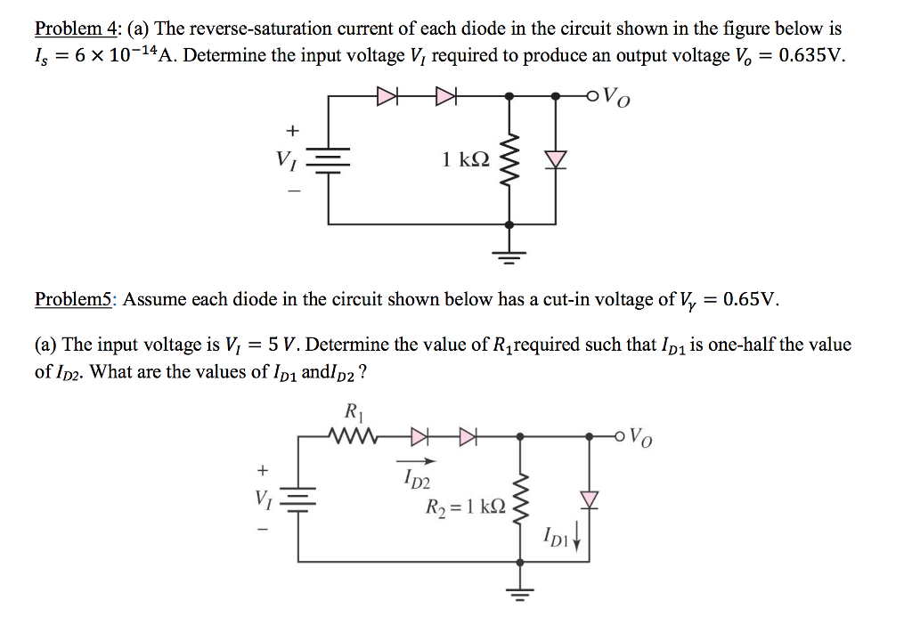 how to find reverse saturation current of a diode