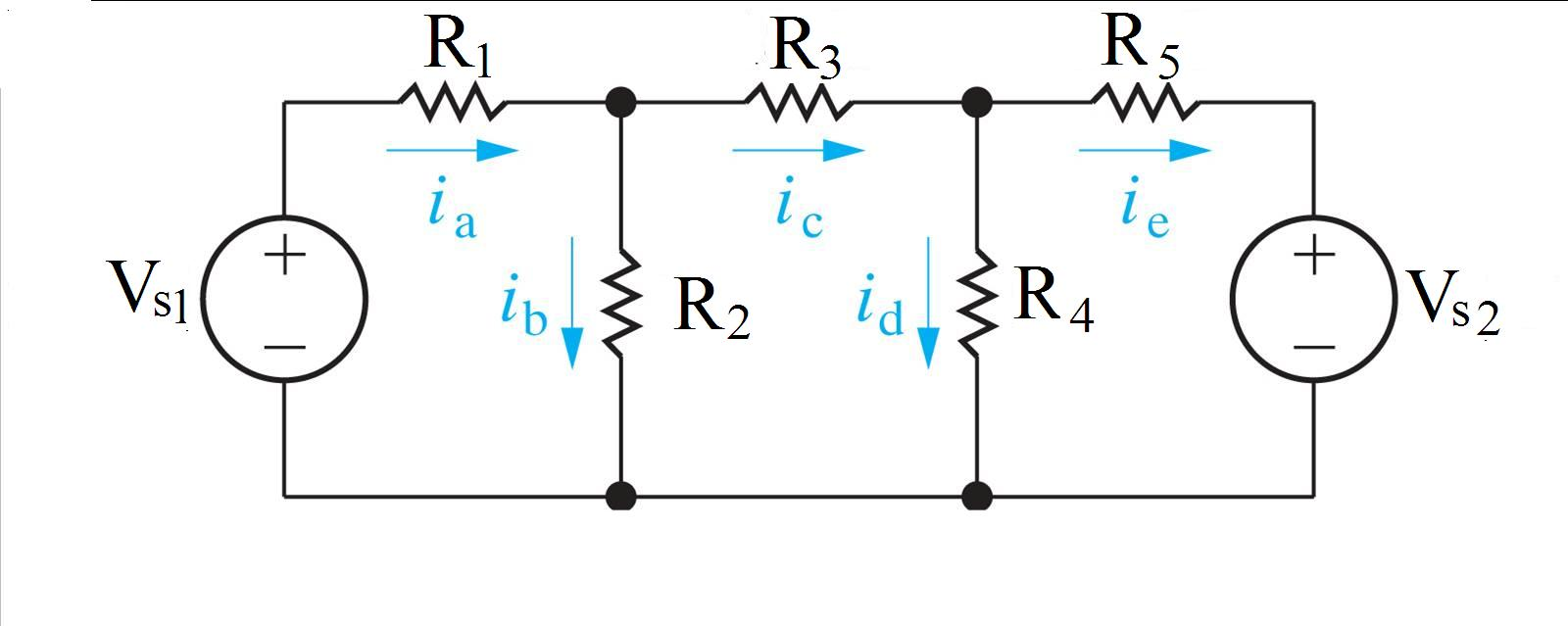 Solved In the circuit, Is1 is 2.3 A, Is2 is 3.3 A, R1 is 123 | Chegg.com