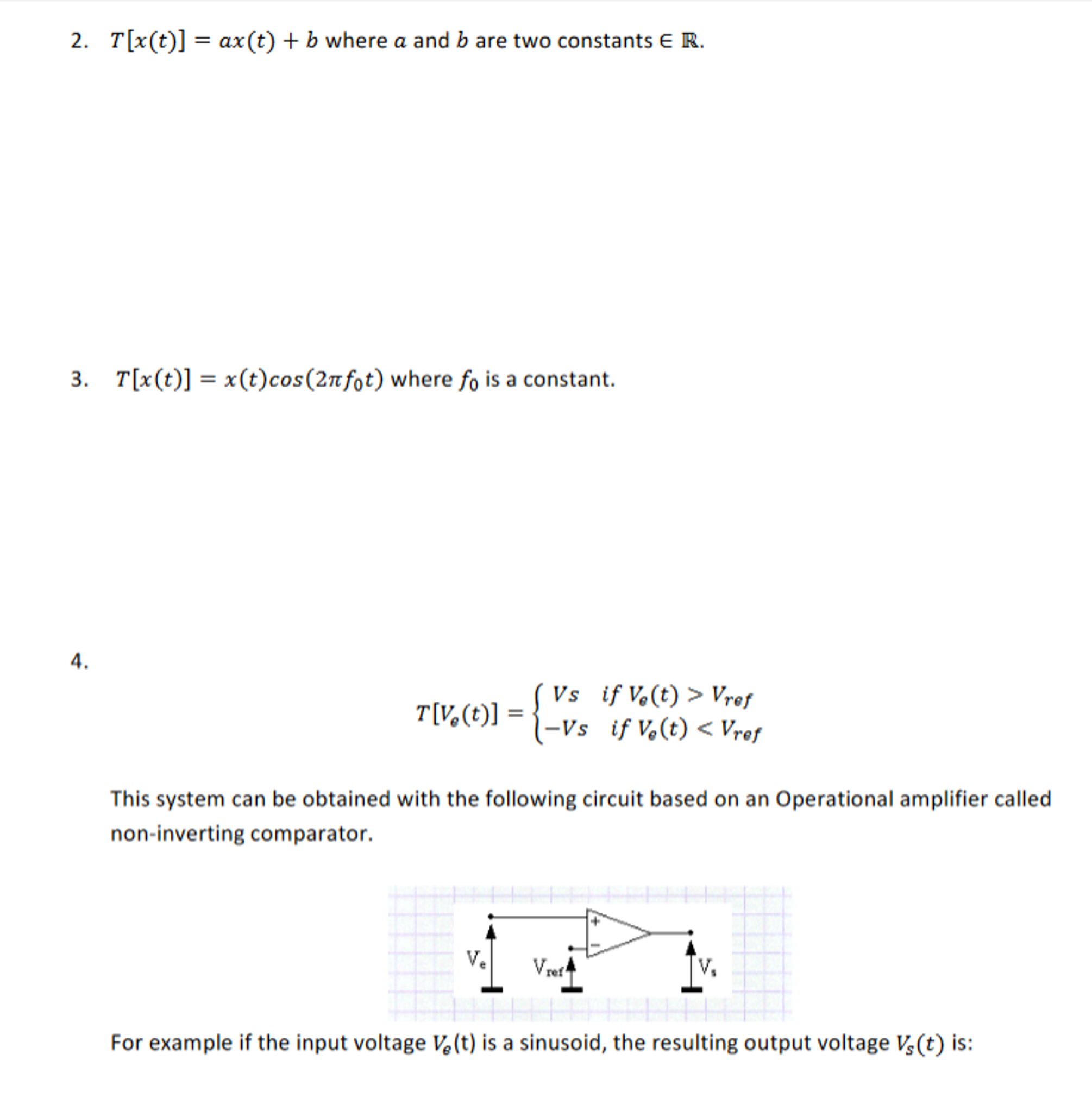 Solved PART I Signals Assignment/Tutorial on linear, shift | Chegg.com