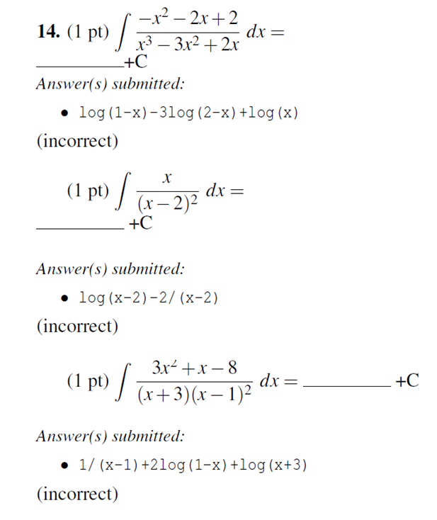 find integration of x 2 log x 2 1 dx