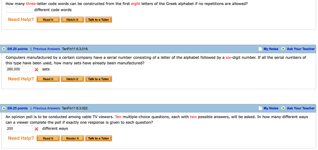 Solved How many three-letter code words can be constructed | Chegg.com