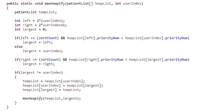 Solved I am writing a max heap in java. Here is my code: | Chegg.com