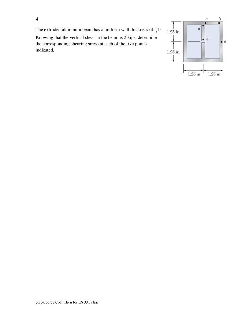 the tube shown has a uniform wall thickness of