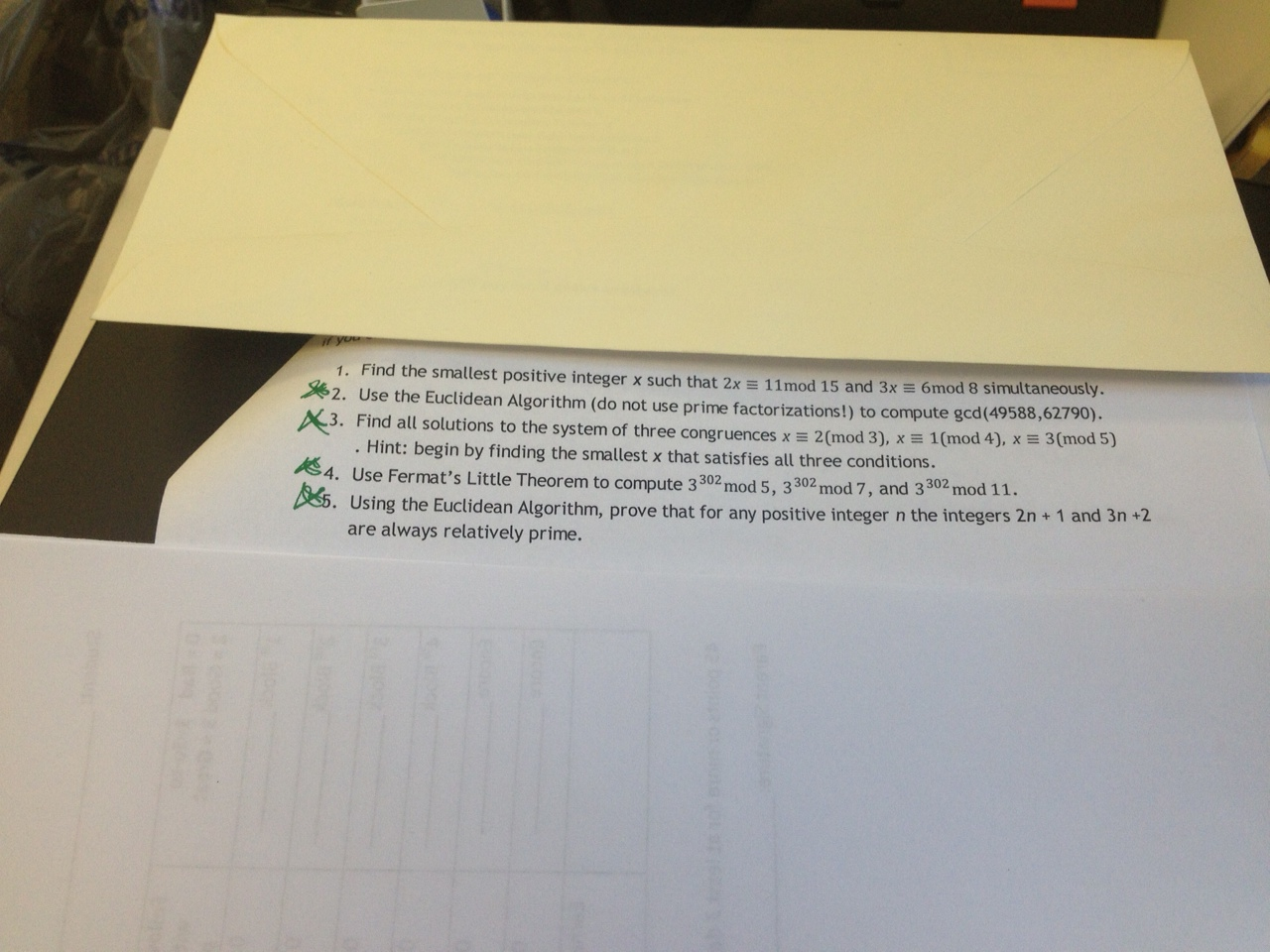 1 find the smallest positive integer x such that chegg