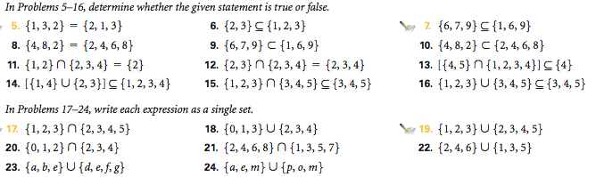 Solved In Problems 5-16, determine whether the given | Chegg.com