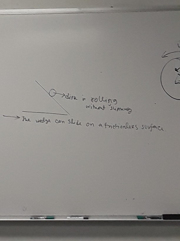 Solved Ball rolls down slope maintain contact on slope whole