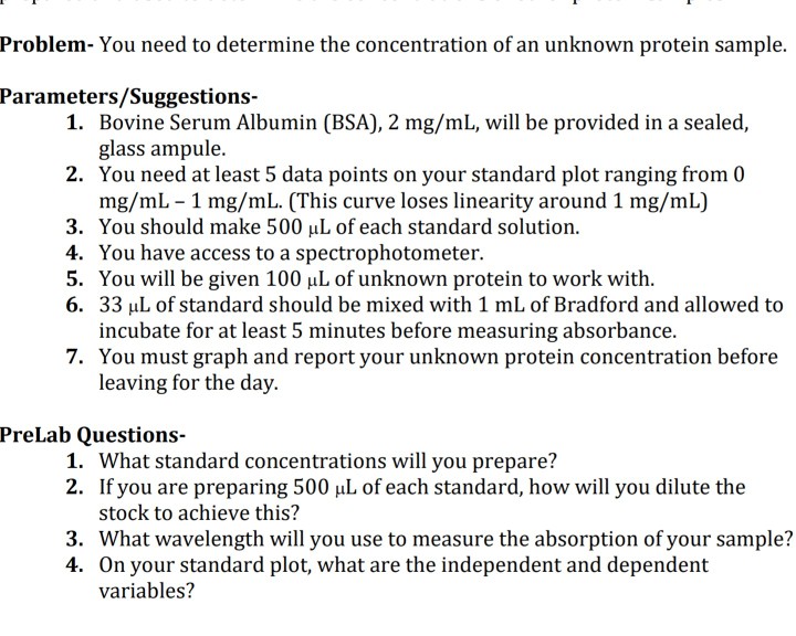 Solved I have to create my own experiment plan for a lab | Chegg.com