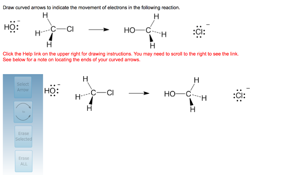 Solved Draw curved arrows to indicate the movement of | Chegg.com