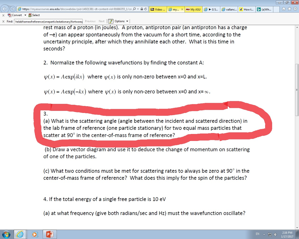 Solved Normalize The Following Wave Functions By Finding The | Chegg.com