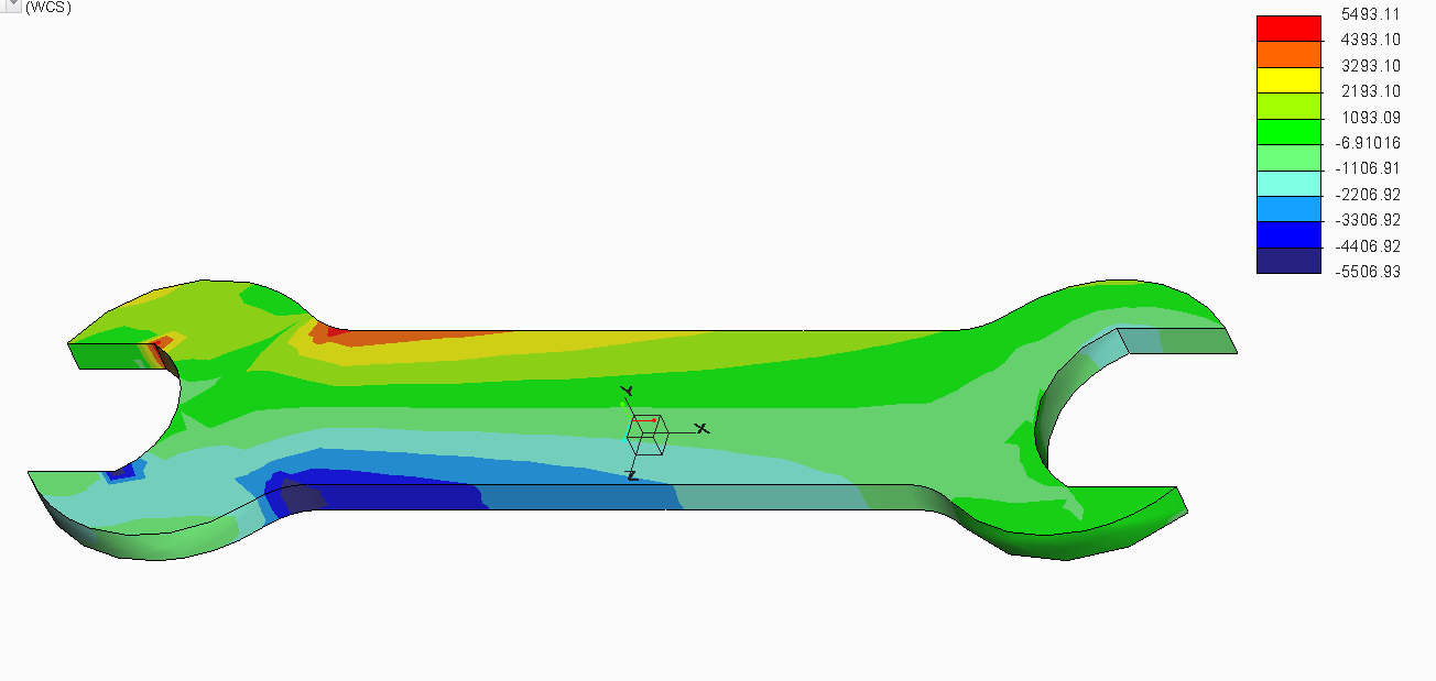 A wrench is used to tighten a nut and bolt to a