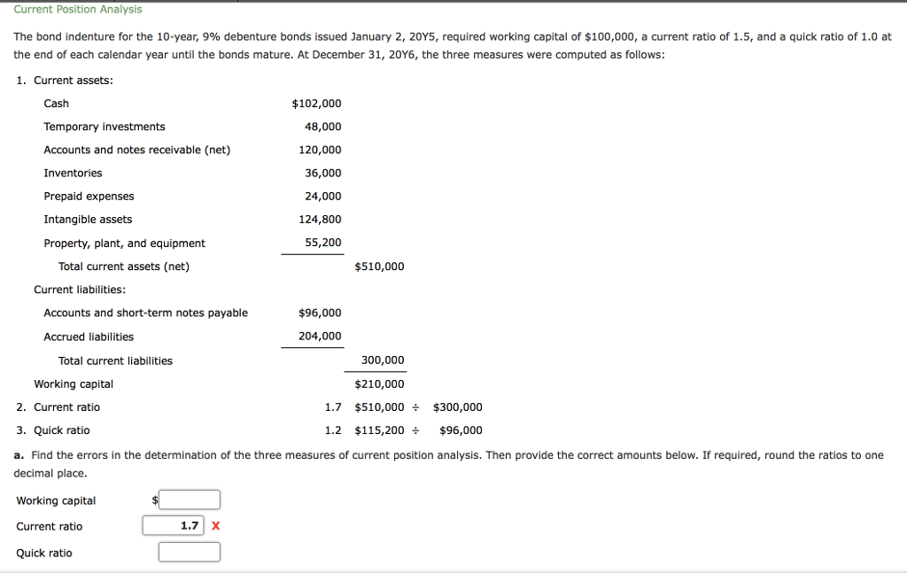 Solved The bond indenture for the 10-year, 9% debenture | Chegg.com