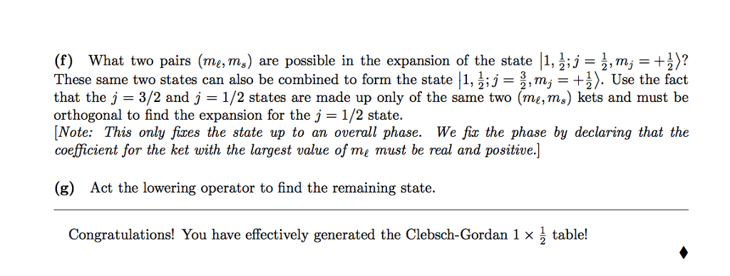 Solved Problem 13.3 - An Electron in an l 1 Orbital Consider | Chegg.com