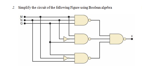 Solved 2. Simplify The Circuit Of The Following Figure Using 