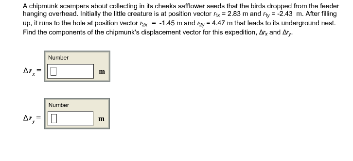 Solved A chipmunk scampers about collecting in its cheeks | Chegg.com