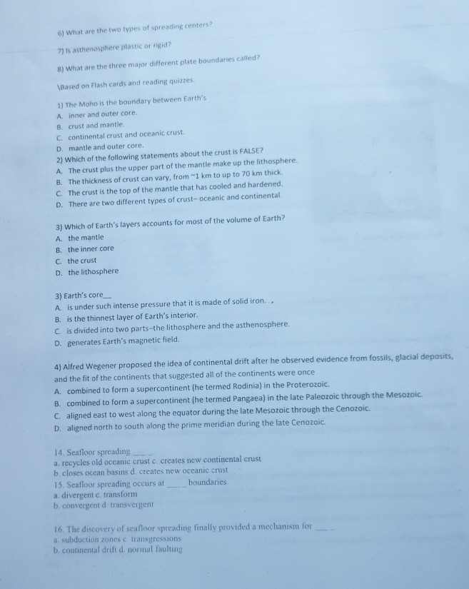 Solved Please answer all questions below as soon as | Chegg.com