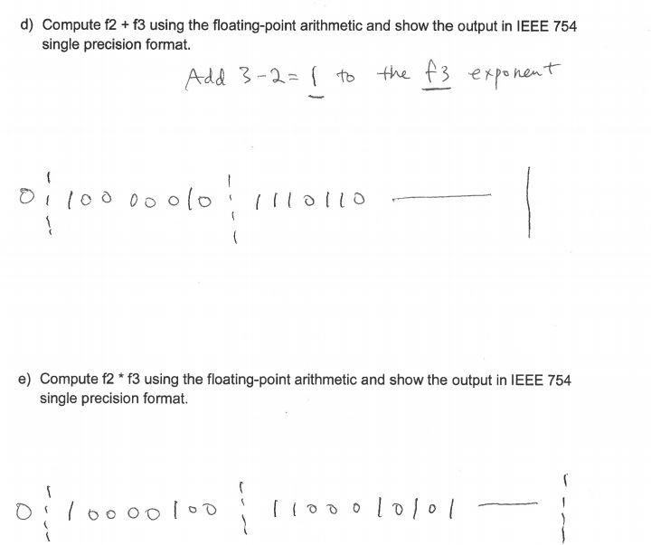 Solved a using the 1 7 10 floating point number system chegg