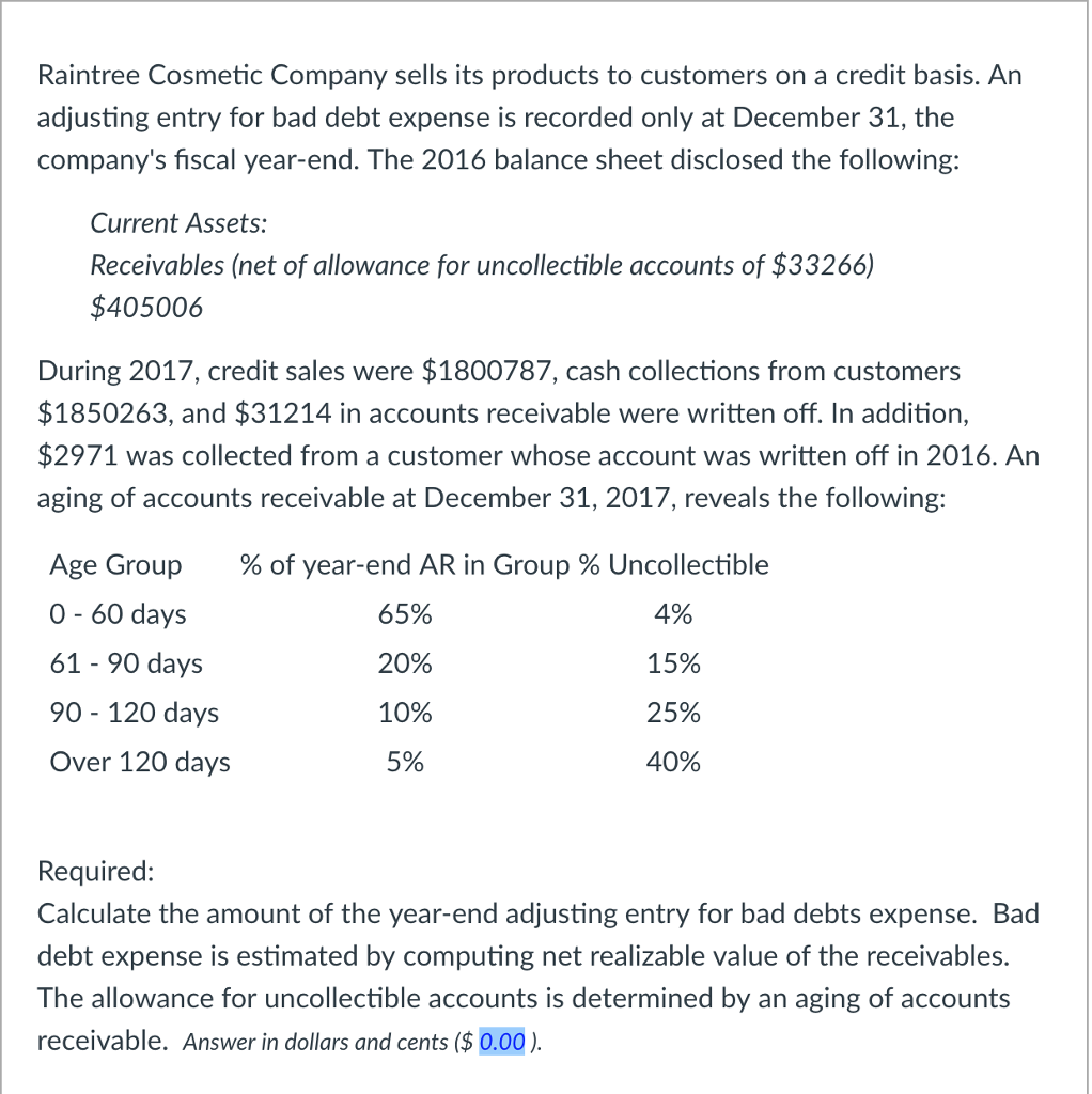 solved-raintree-cosmetic-company-sells-its-products-to-chegg