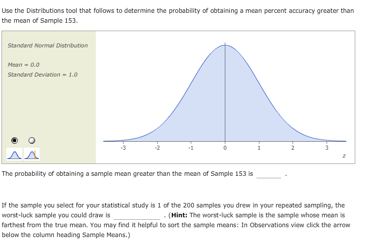 5. Using z-scores with the distribution of sample | Chegg.com