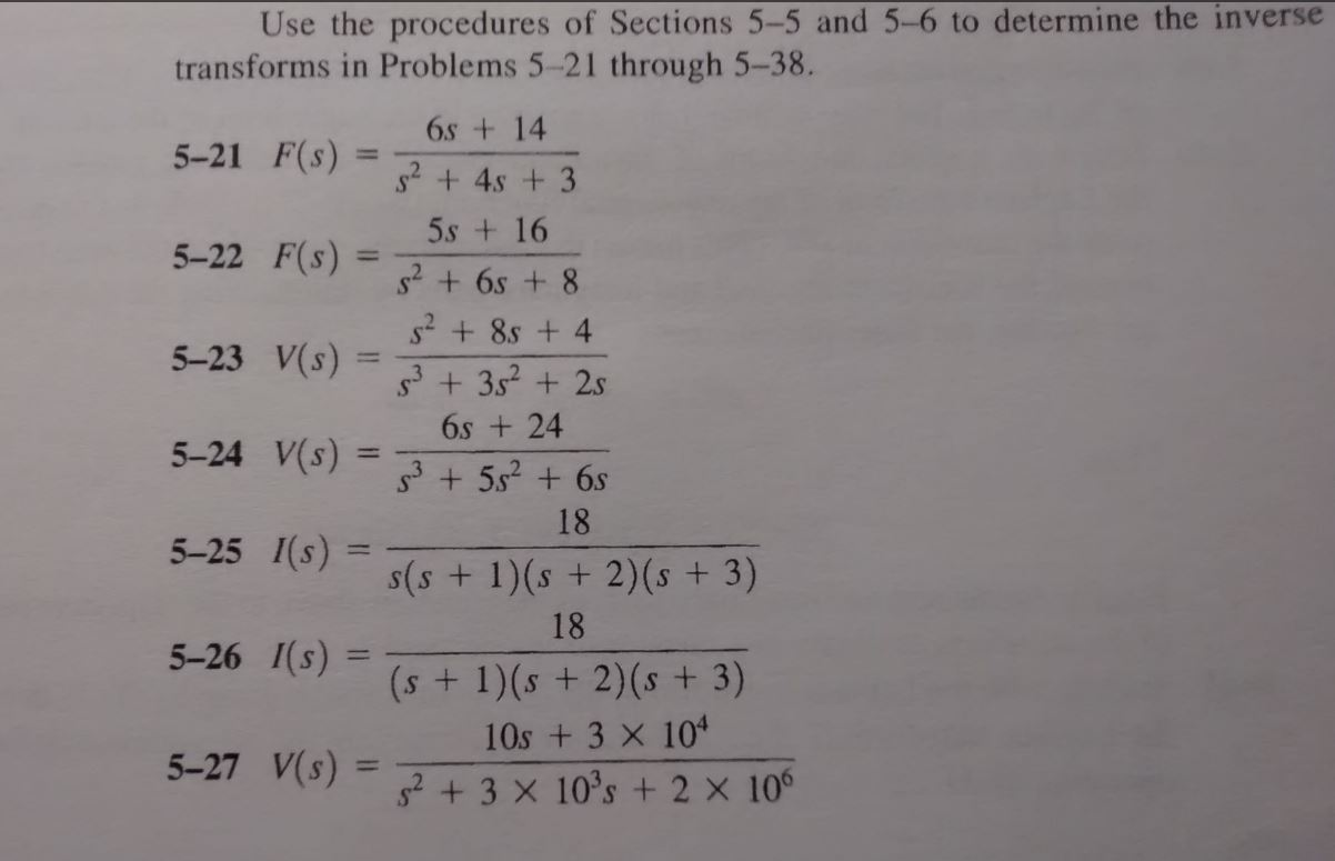 Solved Use The Procedures Of Sections 5-5 And 5-6 To | Chegg.com